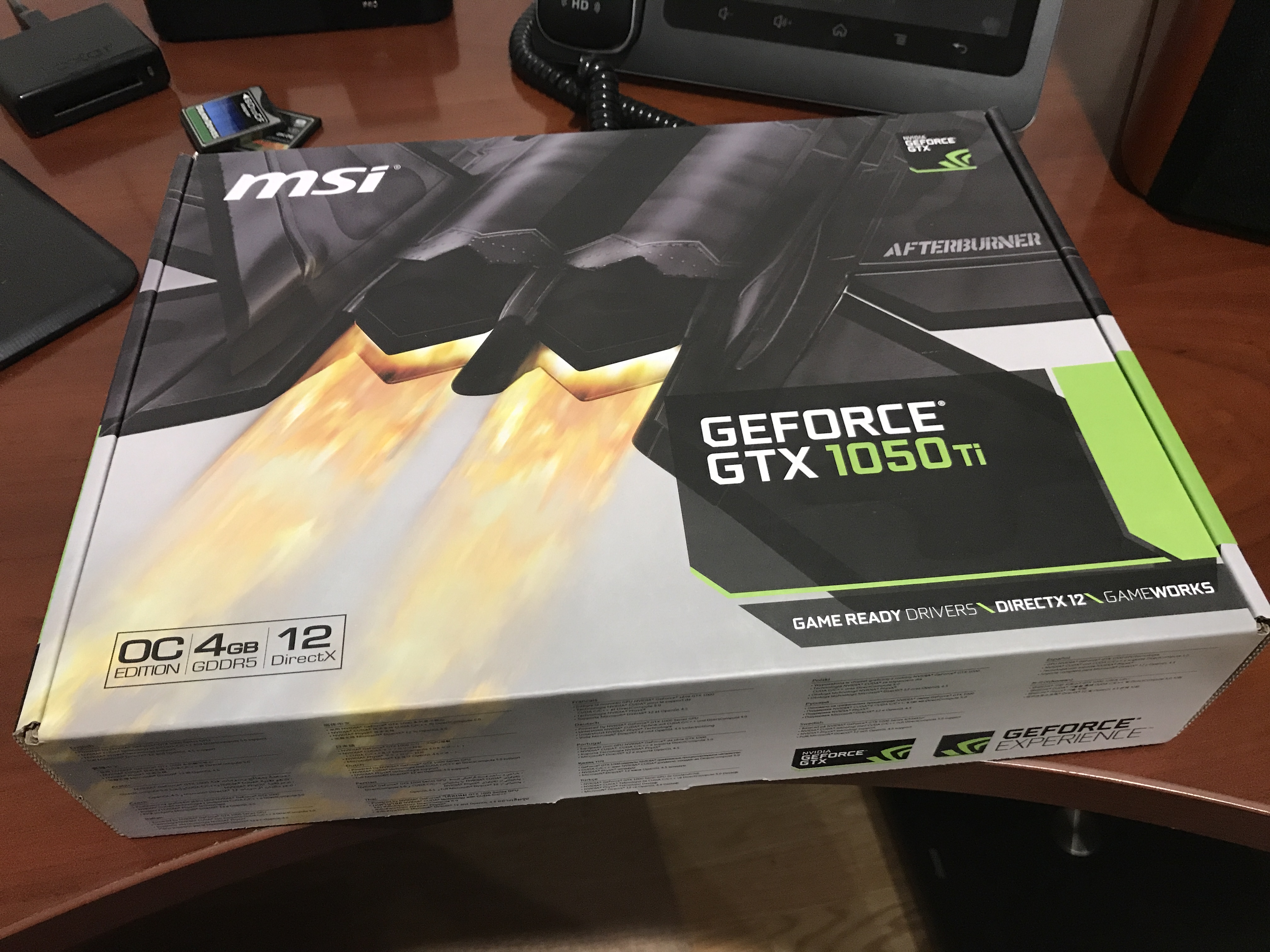 MSI GTX 1050Ti 4G OC - The poor man's 1u inference GPU