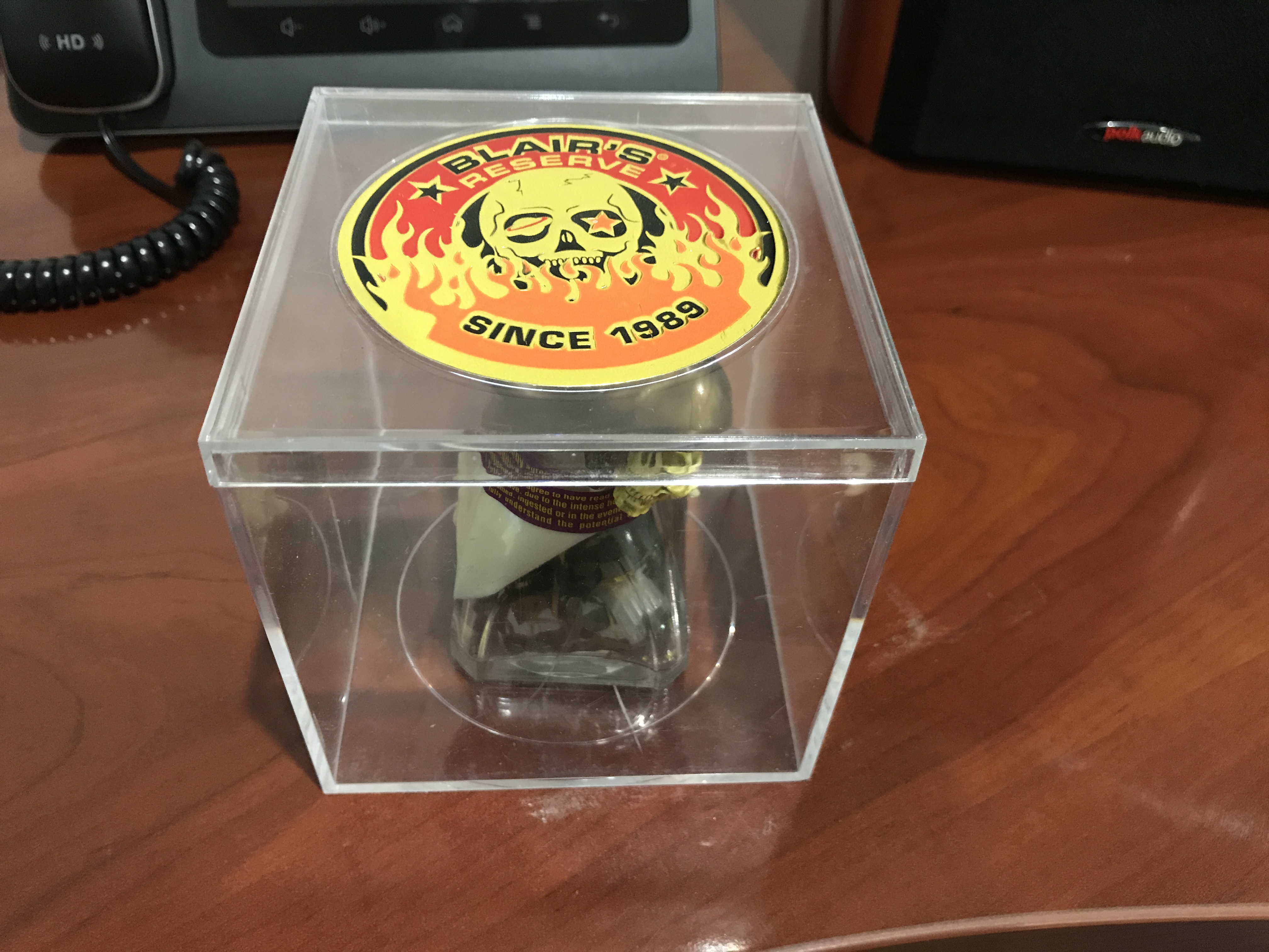 I'm selling my crazy limited edition 16 million scoville "hot sauce"